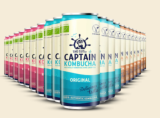 PACK GUTsy Captain Kombucha - Pack Multisabor Lata 20x250mL