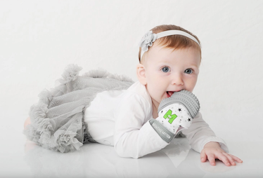 MANOPLA PARA LA DENTICION VERDE MENTA MARLAKEY KIDS 1