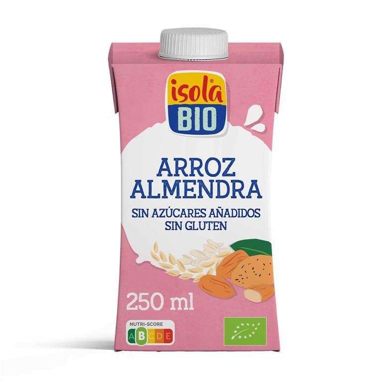 BEBIDA MINI DE ARROZ Y ALMENDRAS BIO 250 ML ISOLA BIO