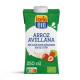 BEBIDA MINI DE ARROZ Y AVELLANAS BIO, 250 mL ISOLA BIO