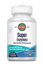 SUPER ENZYMES 60 comp ACCION PROLONGADA KAL