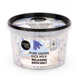 SAL DE BAÑO RELAJANTE CON LECHE DE ARROZ VEGANA, 300 g ORGANIC SHOP
