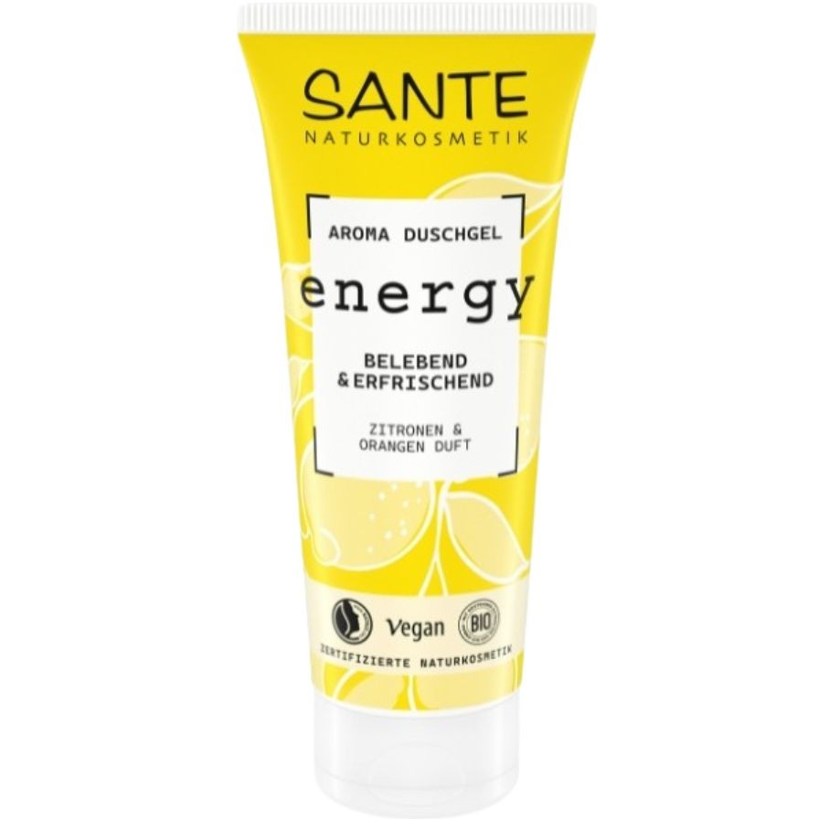 GEL DUCHA AROMATICO ENERGY LIMON & NARANJA SANTE 200 ML SANTE