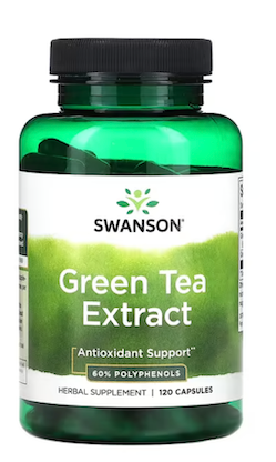 EXTRACTO DE TE VERDE 500 MGR 60 CAPS SWANSON