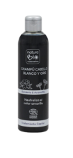 CHAMPU TRATAMIENTO CABELLO BLANCO Y GRIS GARDENIA & ACIANO BIO 250 ML NATURABIO