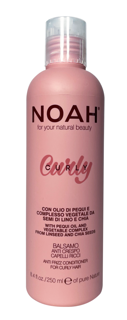 CURLY- ACONDICIONADOR ANTI-FRIZZ PARA CABELLO RIZADO 250 ML NOAH