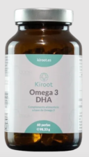 OMEGA 3 DHA 60 PERLAS KIROOT