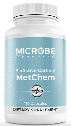 BIOACTIVE CARBON METCHEM 120 Cap MICROBE FORMULAS