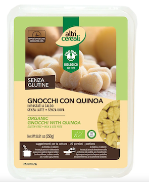GNOCCHI ORGANICO BIO SIN GLUTEN SIN FRUCTOSA 250 GR ALTRICEREALI
