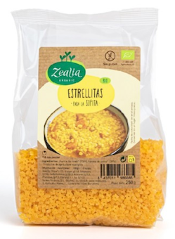 ESTRELLITAS SIN GLUTEN ECO 250 GR ZEALIA