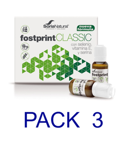 PACK 3X2 FOST PRINT CLASSIC 20 VIALES SORIA NATURAL 3X2 