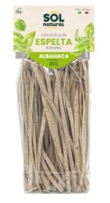 TAGLIATELE DE ESPELTA CON ALBAHACA 250 GR SOLNATURAL
