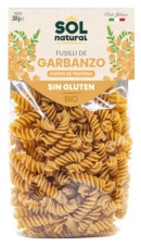 FUSILLI DE GARBANZO BIO SIN GLUTEN 300 g SOLNATURAL