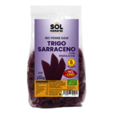 MACARRONES DE TRIGO SARRACENO REMOLACHA Y LINO BIO SIN GLUTEN 250 gr SOLNATURAL