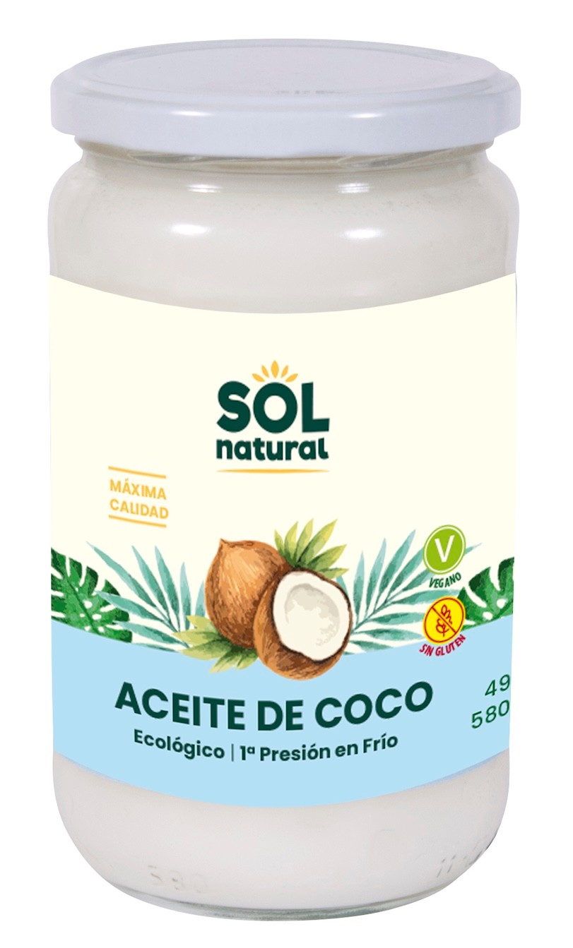 ACEITE DE COCO SOLNATURAL 580 ML