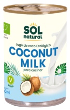 CREMA DE COCO PARA COCINAR 400 ML SOLNATURAL