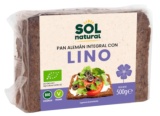 PAN ALEMAN CON LINO 500g bio SOLNATURAL