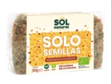 PAN SOLO SEMILLAS SIN HARINA NI LEVADURA 300G BIO SOLNATURAL
