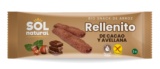 RELLENITO DE CHOCOLATE Y AVELLANAS S/GLUTEN BIO 25 GR SOLNATURAL