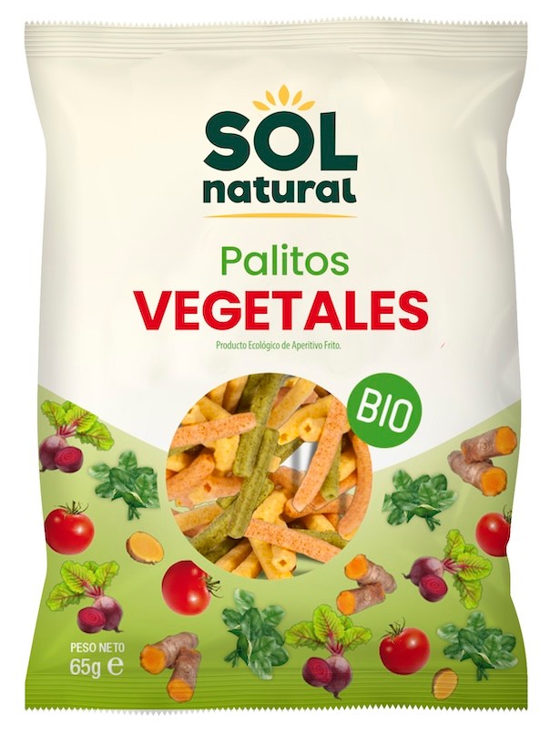 PALITOS VEGETALES BIO 70 GR SOLNATURAL