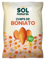 CHIPS DE BONIATO BIO 75 GR SOLNATURAL