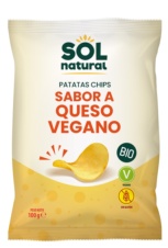 PATATAS FRITAS SABOR QUESO VEGANO 100G BIO SOL NATURAL