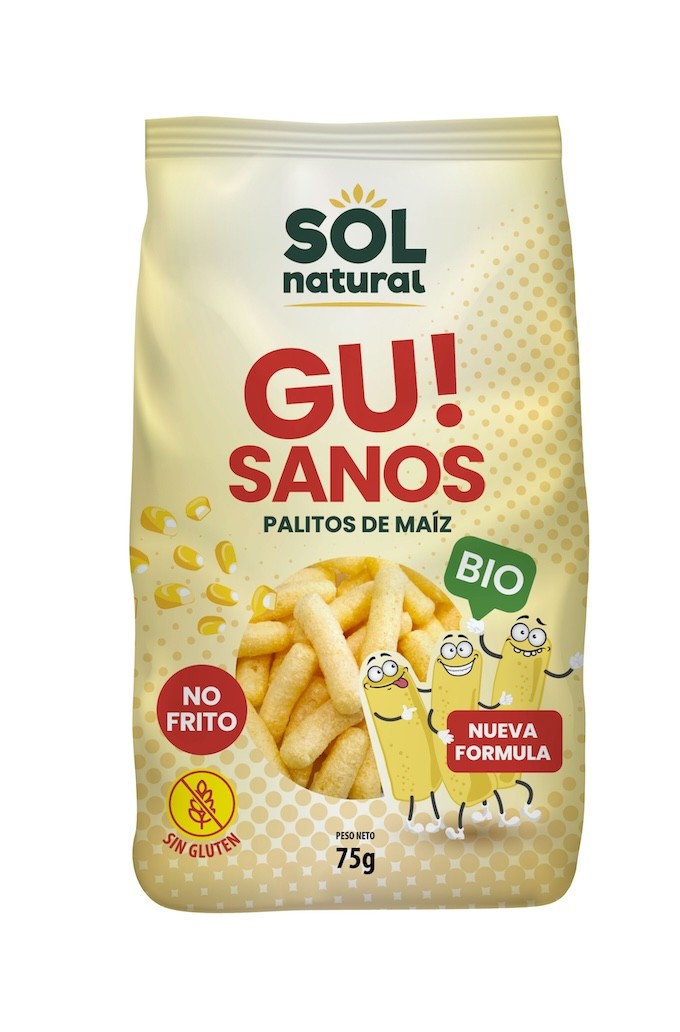 GUSANITOS DE MAIZ GIGANTES BIO 75 GR SOLNATURAL