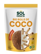 ROLLS DE COCO CRUJIENTES BIO 100 GR SOL NATURAL