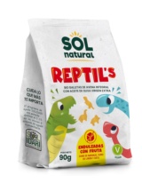 REPTIL'S GALLETA DE AVENA Y FRUTA BIO SOLNATURAL