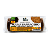 GALLETAS MARIAS TRIGO SARRACENO CHIPS DE CHOCOLATE 200 gr BIO SOLNATURAL