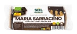 GALLETAS MARIAS TRIGO SARRACENO BAÑADAS DE CHOCOLATE 245 gr BIO SOLNATURAL