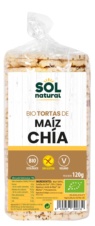 TORTITAS MAIZ CHIA SIN GLUTEN 120 GR SOLNATURAL