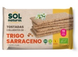TOSTADAS DE TRIGO SARRACENO BIO SIN GLUTEN 140 GR BIO SOL NATURAL