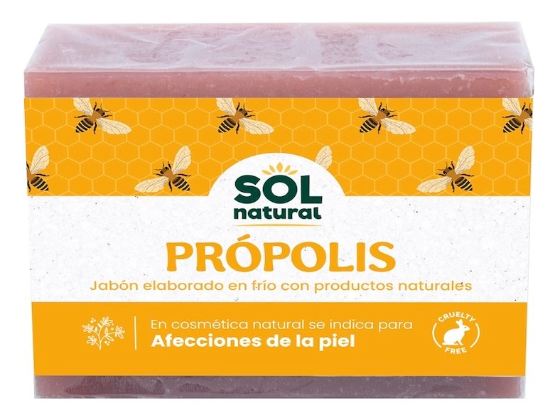 JABON NATURAL PROPOLIS 100 GR SOLNATURAL