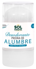 DESODORANTE PIEDRA DE ALUMBRE 120 gr SOLNATURAL