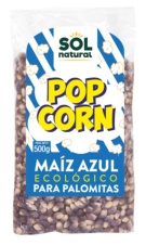 MAÍZ AZUL PARA PALOMITAS BIO 500 GR SOLNATURAL