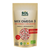 MIX OMEGA 3 LINO & CHIA MOLIDAS BIO 200 GR SOLNATURAL