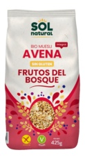 MUESLI AVENA FRUTOS DEL BOSQUE SOLNATURAL 425 GR