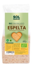 PAN RALLADO DE ESPELTA BIO 300 GR SOLNATURAL