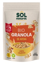 GRANOLA DE AVENA SinGluten Vegan 350g SOLNATURAL