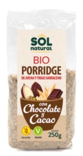 PORRIDGE CON TRIGO SARRACENO DE CHOCOLATE BIO 250 GR SOLNATURAL