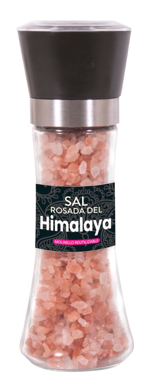 MOLINILLO DE SAL ROSA DEL HIMALAYA 200 G SOL NATURAL