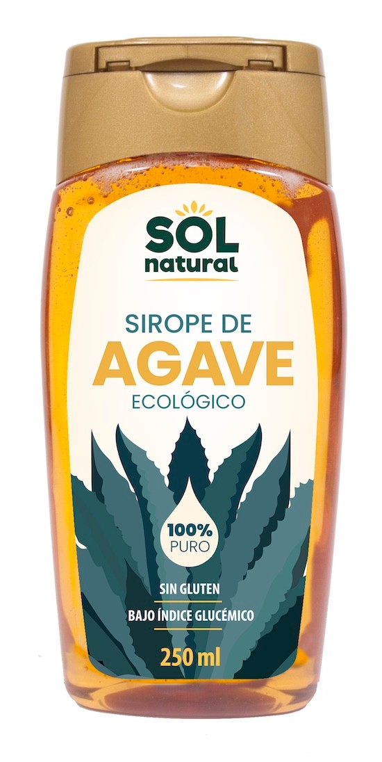 SIROPE DE AGAVE PEQUEÑO BIO 250 ml SOLNATURAL