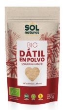 DATIL EN POLVO ENDULZANTE BIO 250 GR SOLNATURAL
