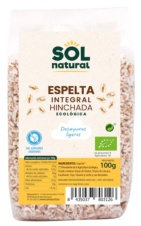ESPELTA INTEGRAL HINCHADA DESAYUNO BIO 100 GR SOLNATURAL
