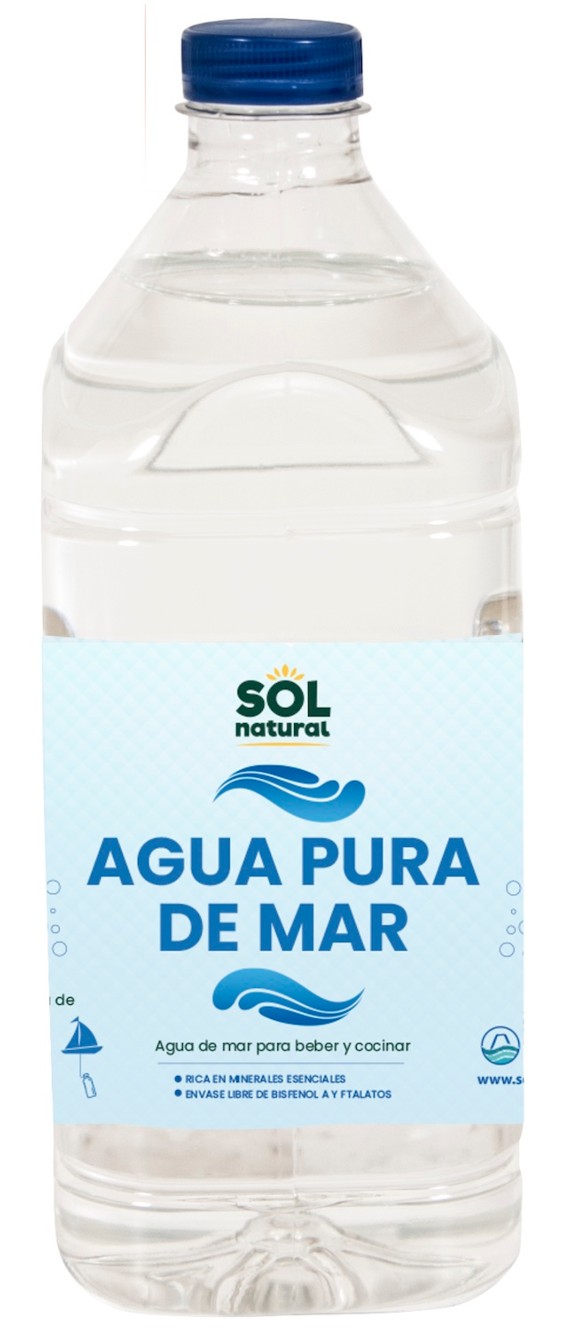 NEW - AGUA DE MAR GARRAFA 2 litros SOLNATURAL
