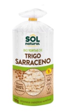 TORTITAS DE TRIGO SARRACENO BIO SIN GLUTEN 100 GR SOLNATURAL
