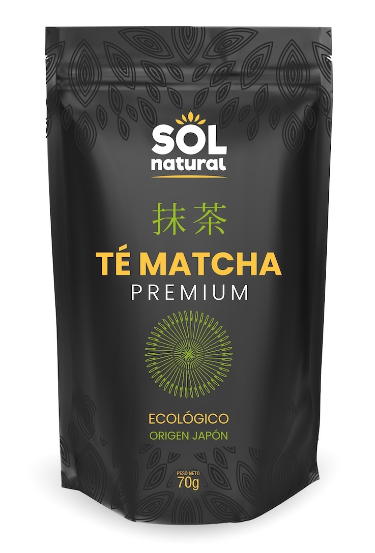 MATCHA PREMIUM JAPON EN POLVO 70G BIO SOLNATURAL