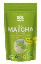TE MATCHA EN POLVO BIO 70 GR SOLNATURAL