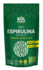 ESPIRULINA EN POLVO BIO 125 GR SOLNATURAL